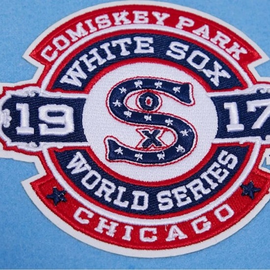 Chicago White Sox Retro Classic Blue Wool Varsity Jacket