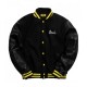 Chinatown Market Smile Black Varsity Jacket