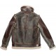 Mens Cockpit USA 100 Mission B-3 Sheepskin Bomber Jacket