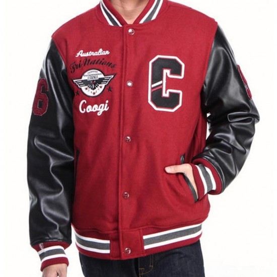 Coogi Australian Letterman Jacket