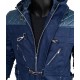 DMC Devil May Cry 5 Nero Blue Trench Hooded Coat Jacket