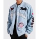 DaBaby Sky Blue Varsity Jacket