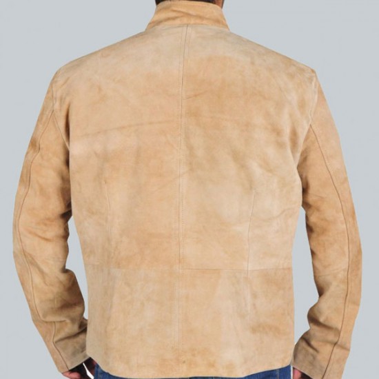 Daniel Craig Brown Suede Jacket