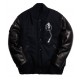 Def Jam Black Bomber Varsity Jacket