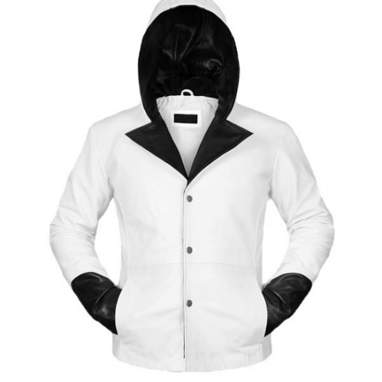 Devil May Cry Video Game White Leather Jacket