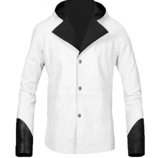 Devil May Cry Video Game White Leather Jacket