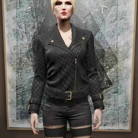 GTA 6 Female Protagonist Leather Jacket