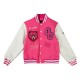 Gag City Pink Varsity Jacket