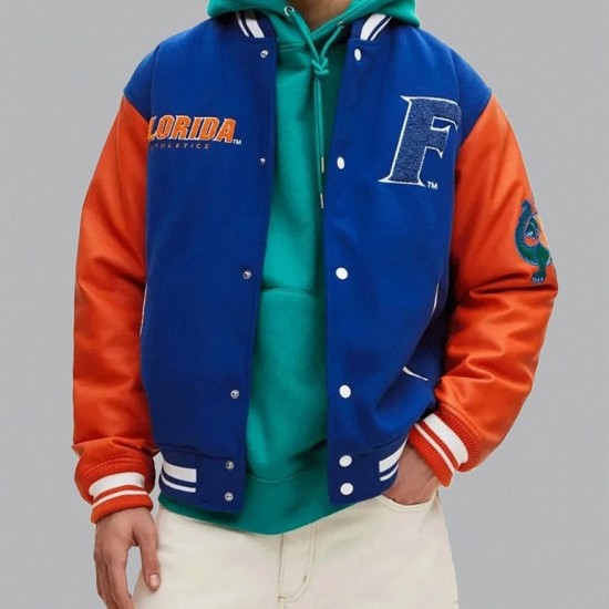 Gators Letterman Royal Blue Jacket