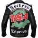 George Michael Faith Rockers Revenge Biker Genuine Leather Jacket