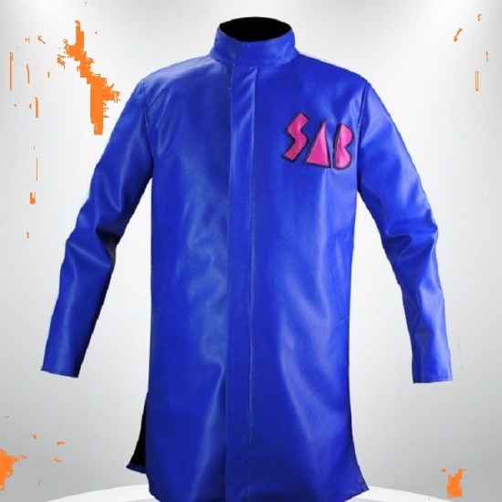 Goku And Vegeta Broly SAB Faux Leather Jacket