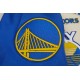 Golden State Warriors Retro Classic Off White Wool Varsity Jacket