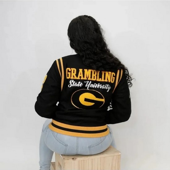 Grambling State University Motto Varsity Jacket