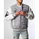 Great Escape Grey Letterman Varsity Jacket