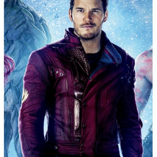 Guardians of the Galaxy 2 Starlord (Peter Quill) Leather Jacket