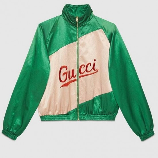 Gucci Jimin BTS Dynamite Green Satin Jacket