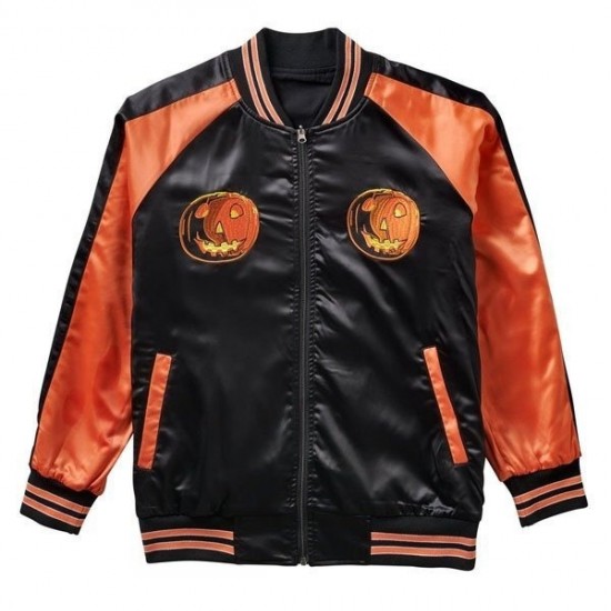 Halloween Reversible Satin Jacket