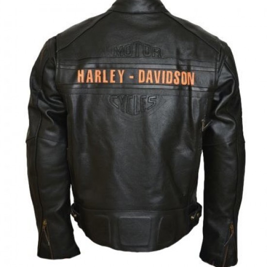 Mens Legend Harley Davidson Black Leather Jacket