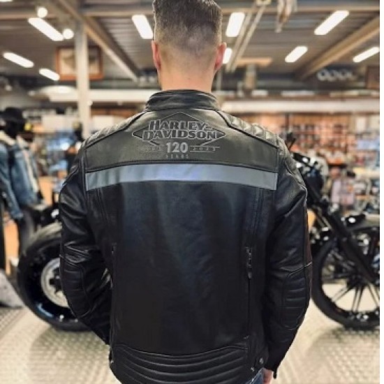 Harley Davidson Motorcycle Leather Jacket