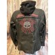 Harley Davidson Women Willie G Skull Leather Jacket