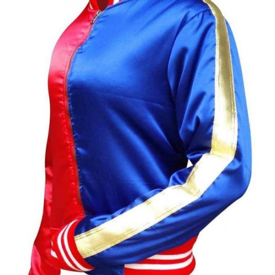 Harley Quinn Satin Jacket