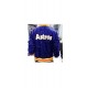 Womens Houston ASTROS SEQUIN Jacket Bomber Sparky Glitter Moon light Blue Jacket