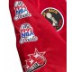 Houston Rockets Red Satin Jacket