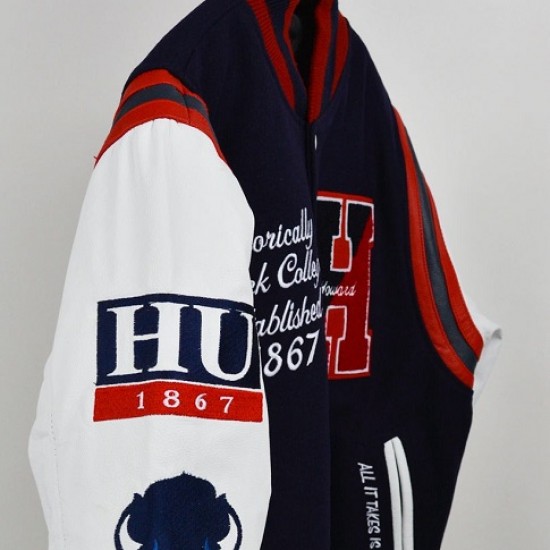 Howard University Motto 2.0 Varsity Jacket