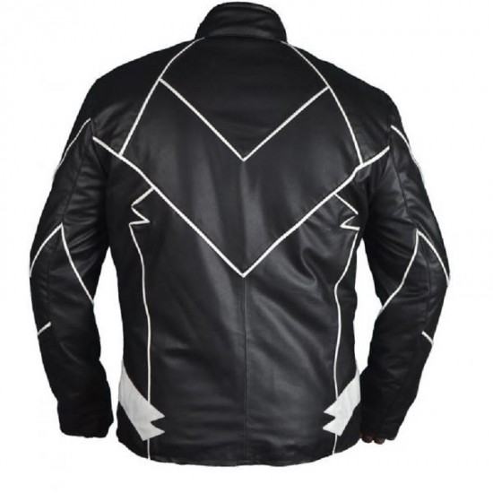 Hunter Zolomon Zoom The Flash Leather Jacket