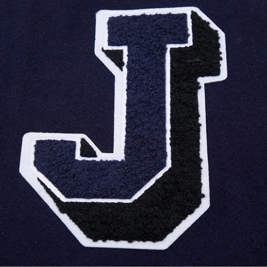 Jackson State University Classic Rib Wool Varsity Jacket