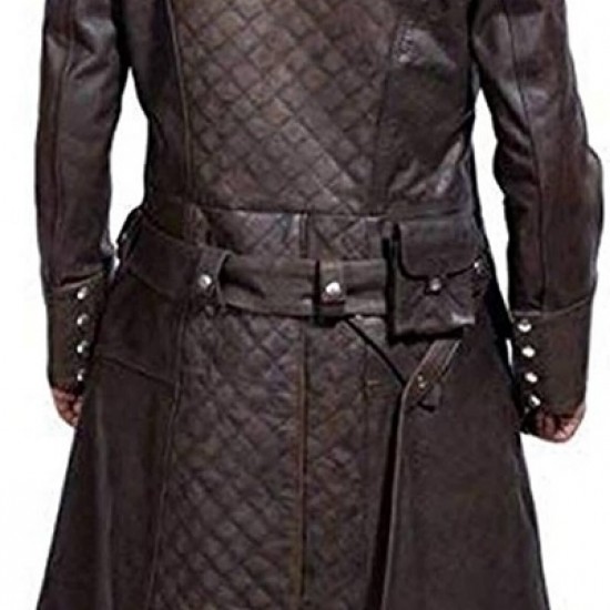 Jacob Frye Michael Fassbender Steampunk Gothic Halloween Costume Coat