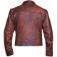 Jason Momoa Justice League Aquaman Distressed Brown Leather Jacket