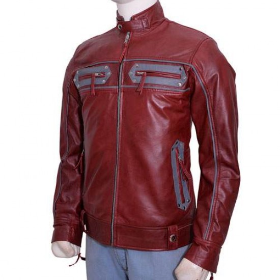 Kellan Lutz Monarchs Ceremonial Leather Jacket