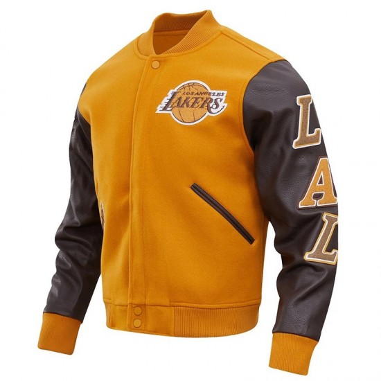 LA Lakers Classic Letterman Jacket