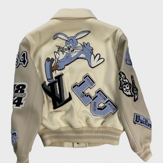 LV Bugs Bunny Varsity Jacket