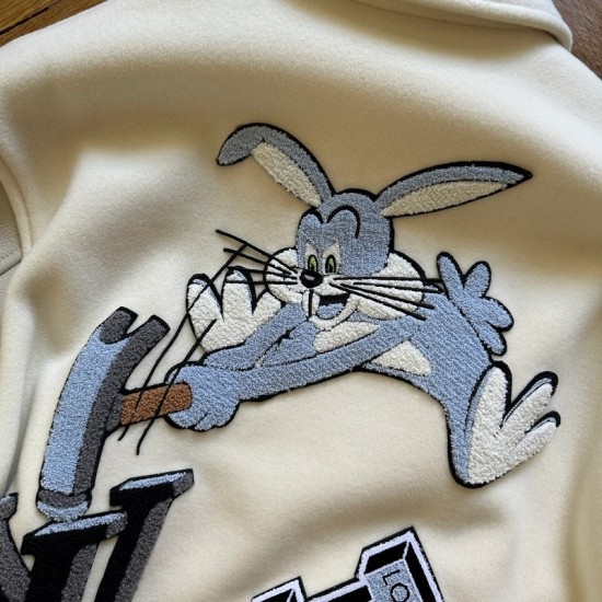 LV Bugs Bunny Varsity Jacket