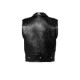 LV Sleeveless Grained Leather Biker Vest