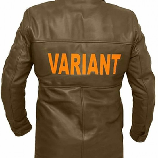 Loki 2021 TVA The Variant Cosplay Tom Hiddleston Prison Leather Jacket