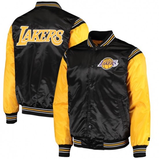 Lakers Los Angeles Starter The Enforcer Varsity Jacket