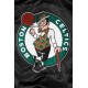 Men's Celtics Retro Classic Black Satin Jacket