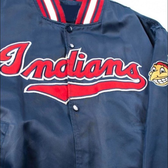 Men's Cleveland Indians Bomber Sports Jacket