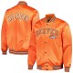 Men's Denver Broncos Tommy Hilfiger Orange Elliot Satin Varsity Jacket