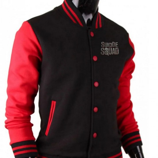 Men's Letterman Suicide Squad Jacket