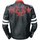 Men's Prototype Alex Mercer Dragon Black Costume Bomber Leather Jacket