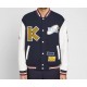 Men's Varsity Kenzo College Jacket with Patches