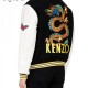 Men's Varsity Kenzo College Jacket with Patches