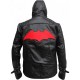 Mens Arkham Knight Black Bat Style Vest and Jacket