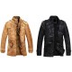 Mens Aviator Hunter Style Leather Jacket