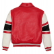 Mens Avirex The Legend Red Leather Jacket