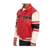 Mens Avirex The Legend Red Leather Jacket